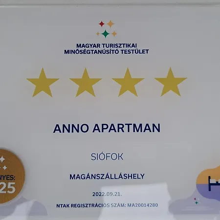 Апартаменты Anno Шиофок